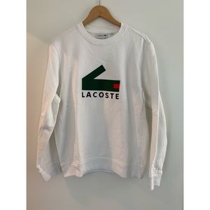 Lacoste Geometric Croc Crew Sweatshirt